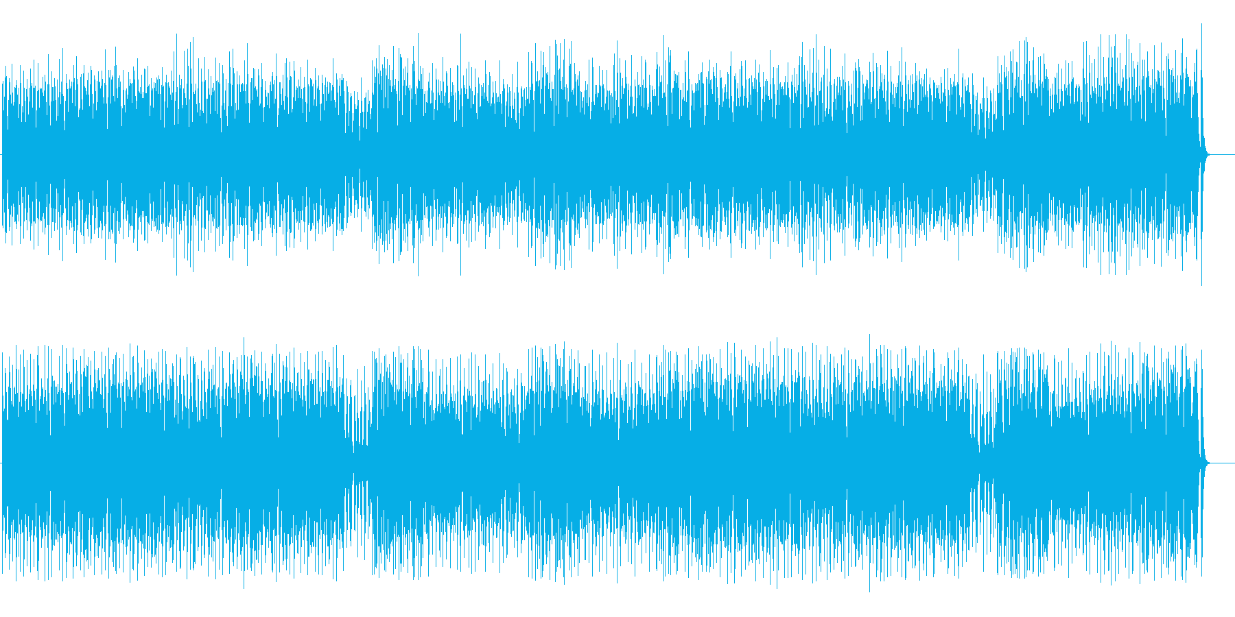 大草原に轟くアフリカ民族音楽風の再生済みの波形
