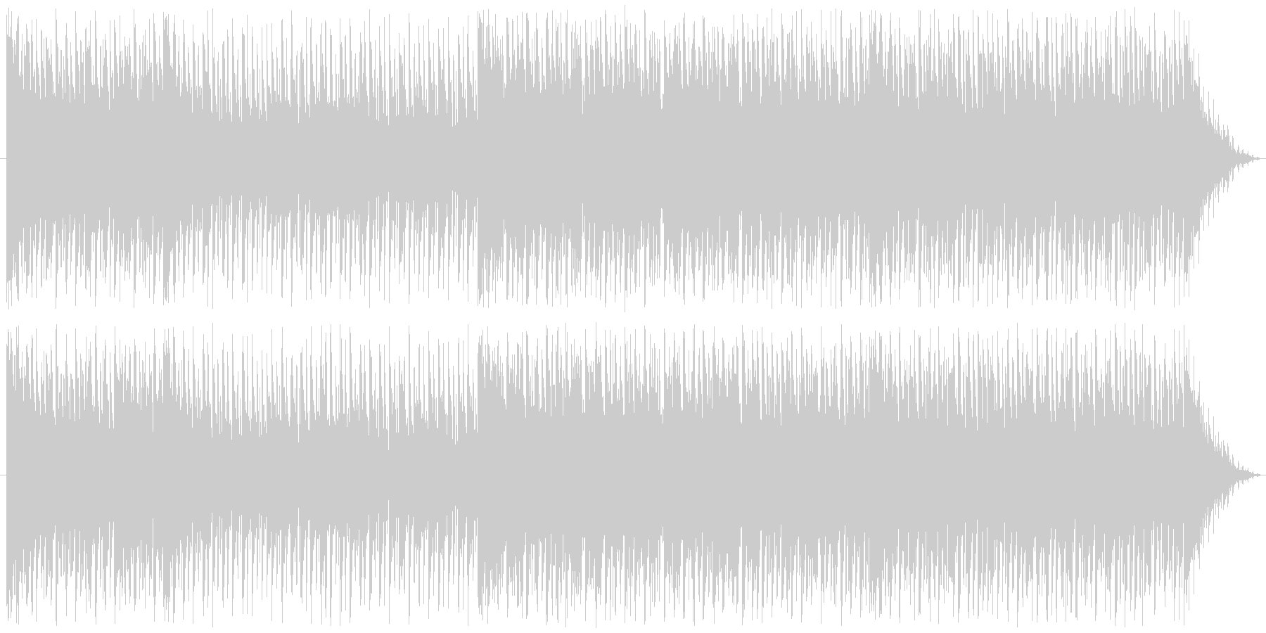 mp3 / 44.1kHz / 320…の未再生の波形