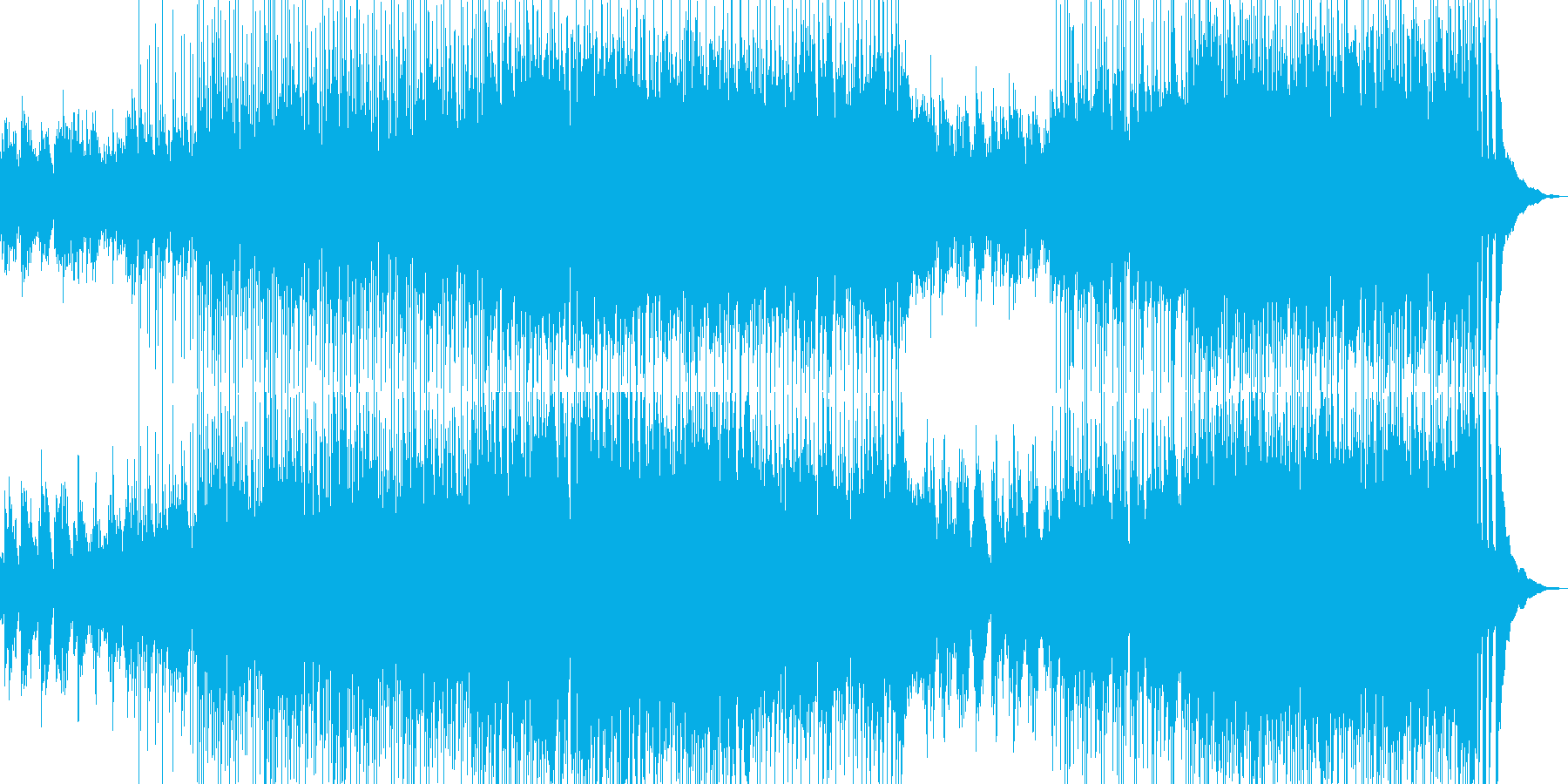明るく前向きなアコースティックポップの再生済みの波形