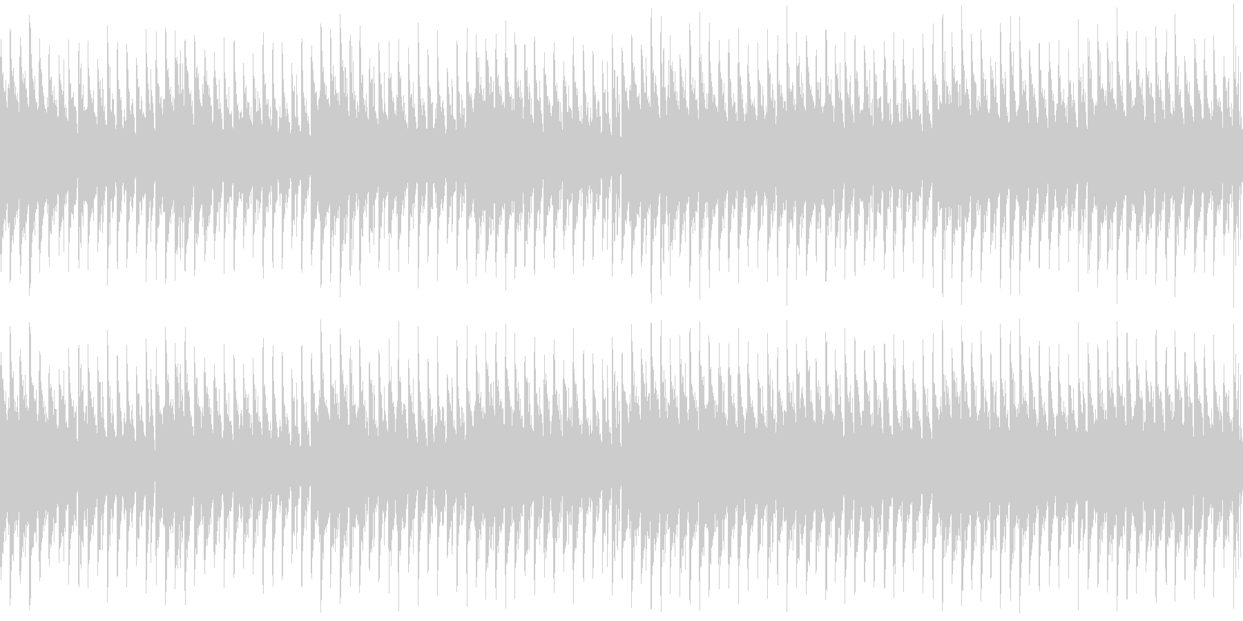 ふわふわとした空気感を味わえる楽曲です。の未再生の波形