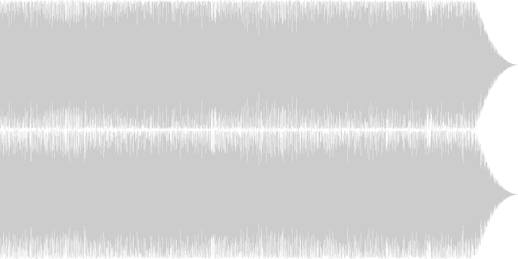 カシオペアばりの16ビートフュージョン3の未再生の波形