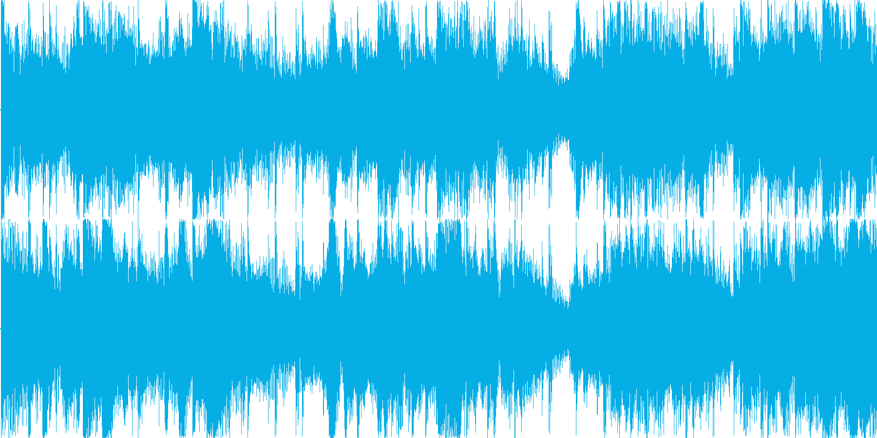 明るめで少し大人っぽい雰囲気の楽曲です。の再生済みの波形