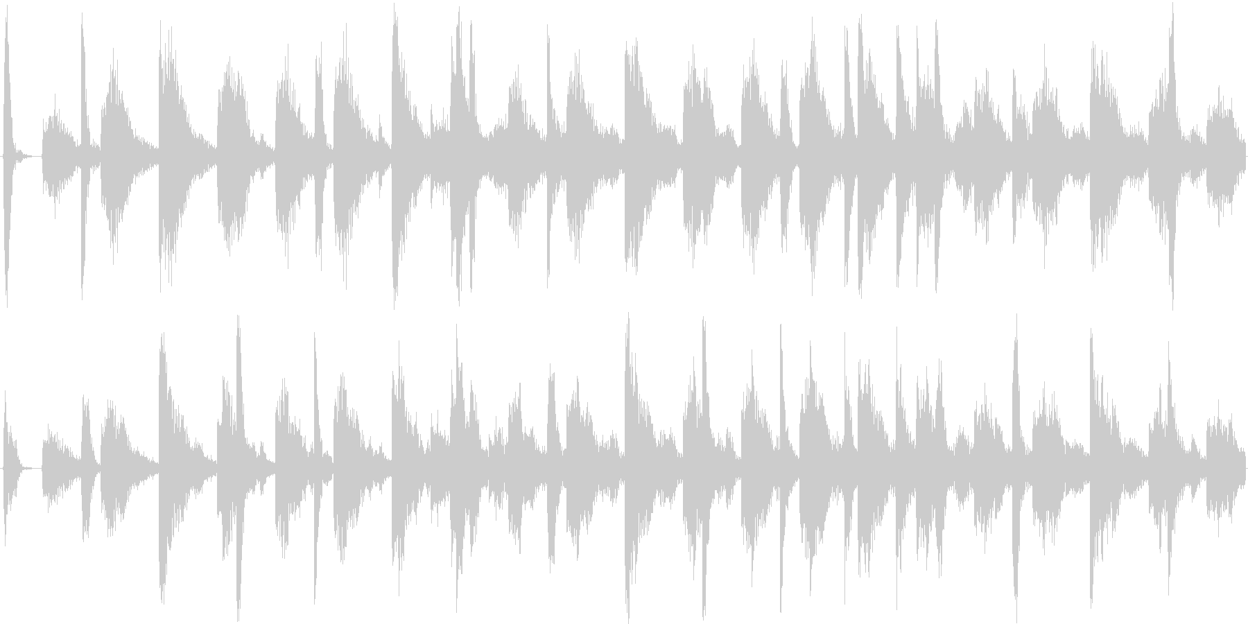 エレクトロなイメージをした楽曲です。の未再生の波形