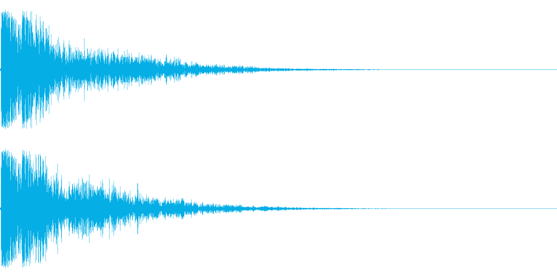 カコーンという余韻短めの木の和風SEですの再生済みの波形