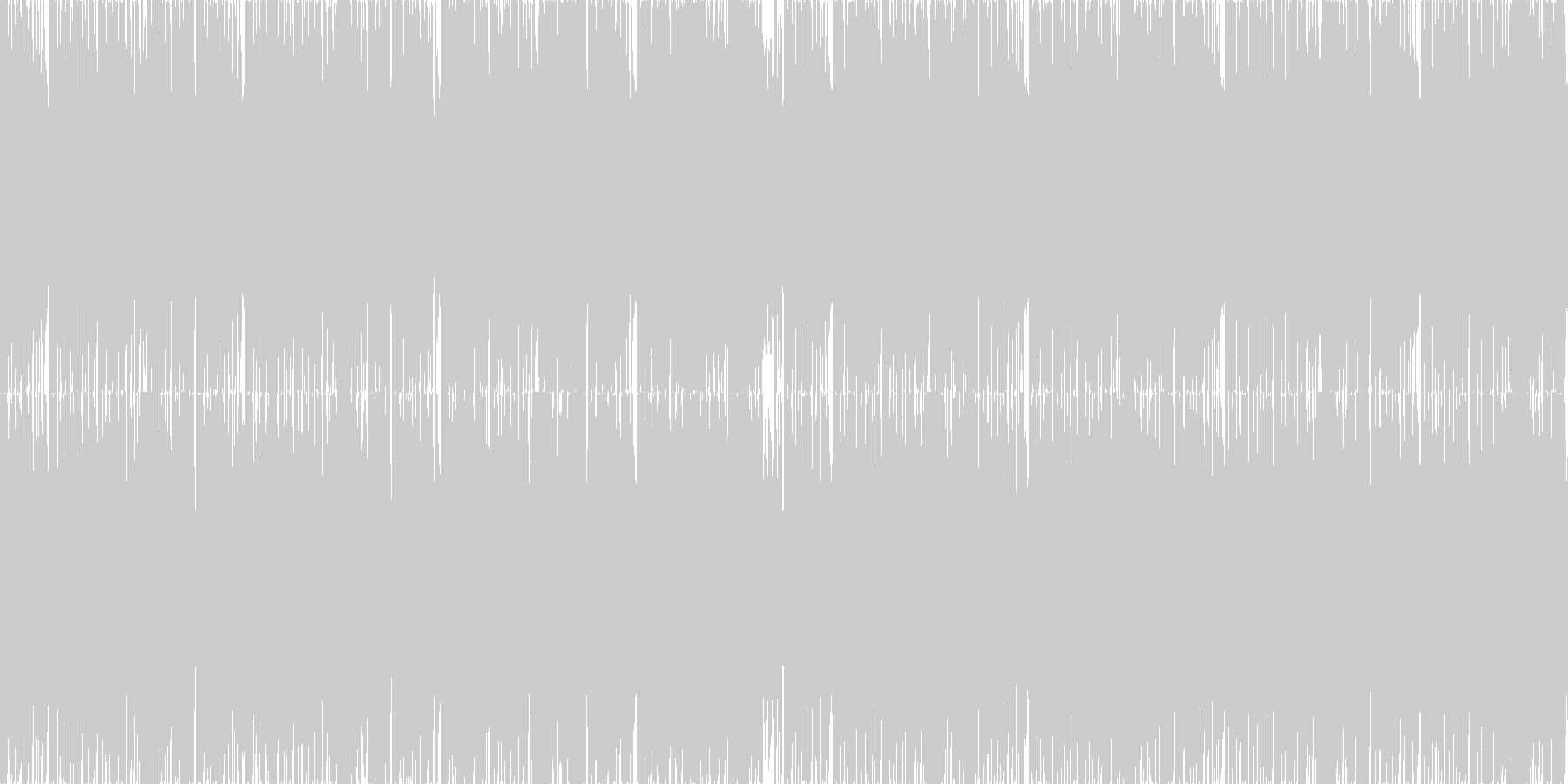 【ループ対応】テンションUP系ダンス曲の未再生の波形