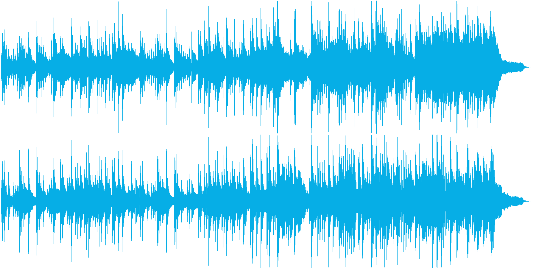 『凛とした様子』をピアノ曲で表しましたの再生済みの波形