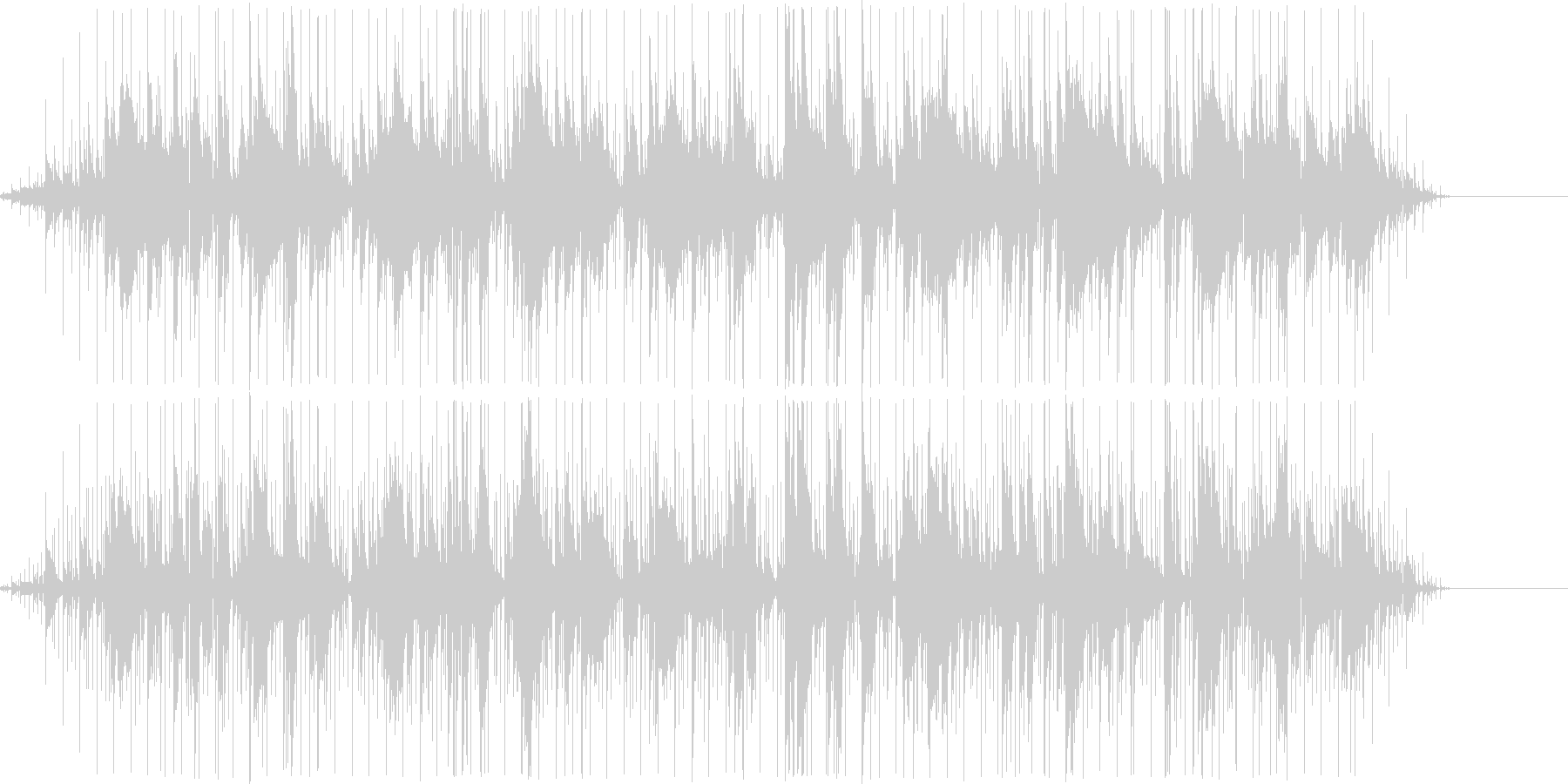 穏やかな雰囲気が漂う曲です。様々な動画…の未再生の波形