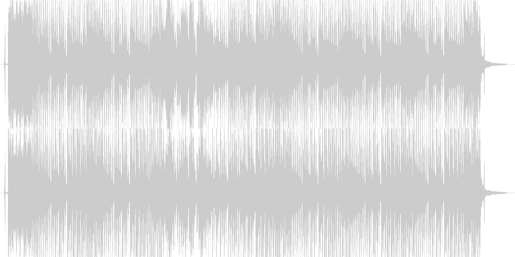 和風音源+ほのぼのの未再生の波形