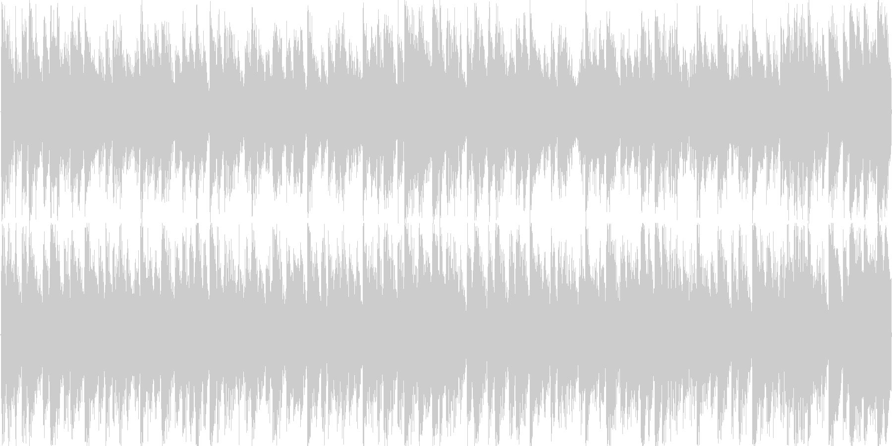 空間的な音響を駆使したループ楽曲です。の未再生の波形