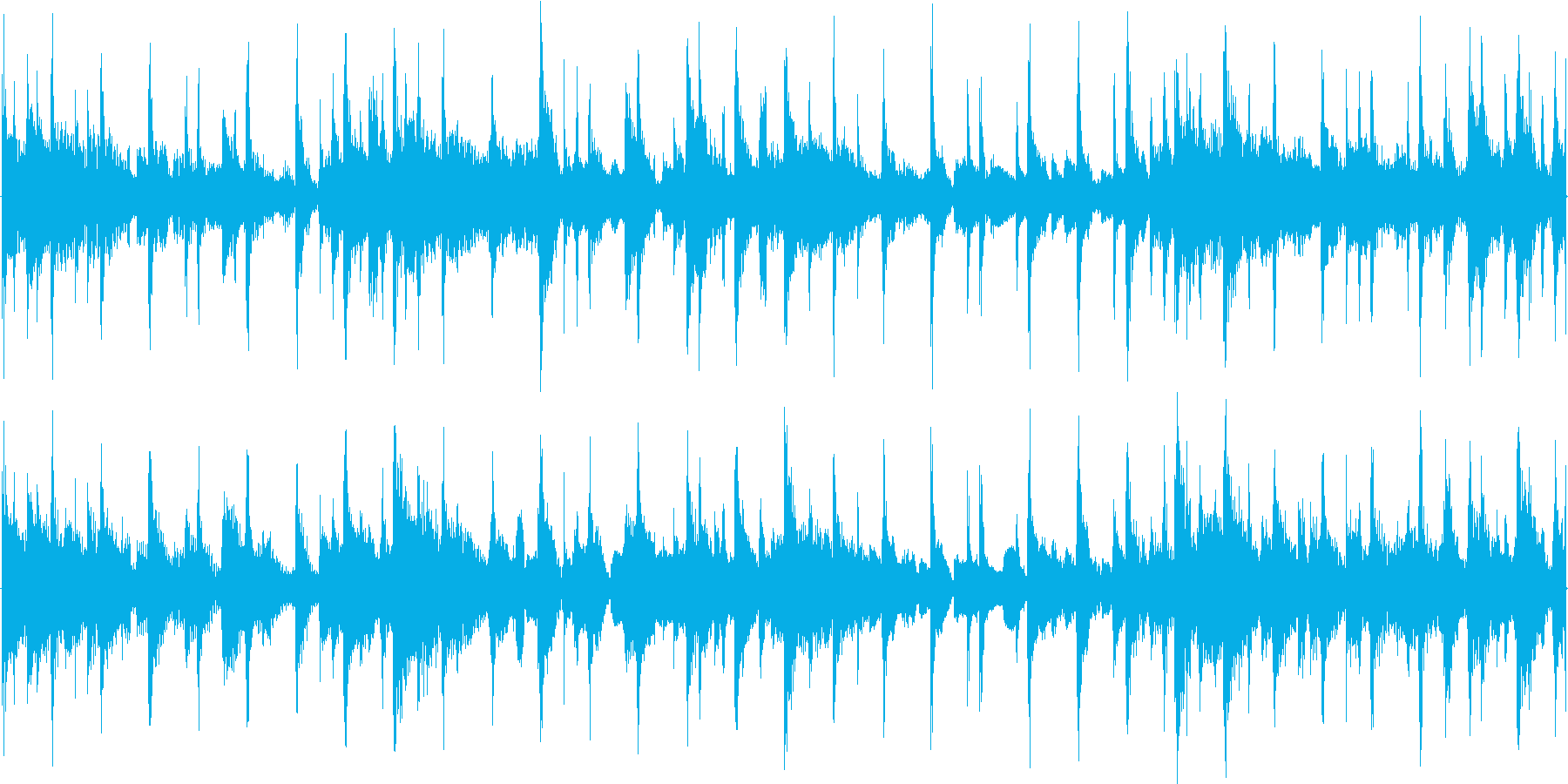 明るめで少し大人っぽい雰囲気の楽曲です。の再生済みの波形