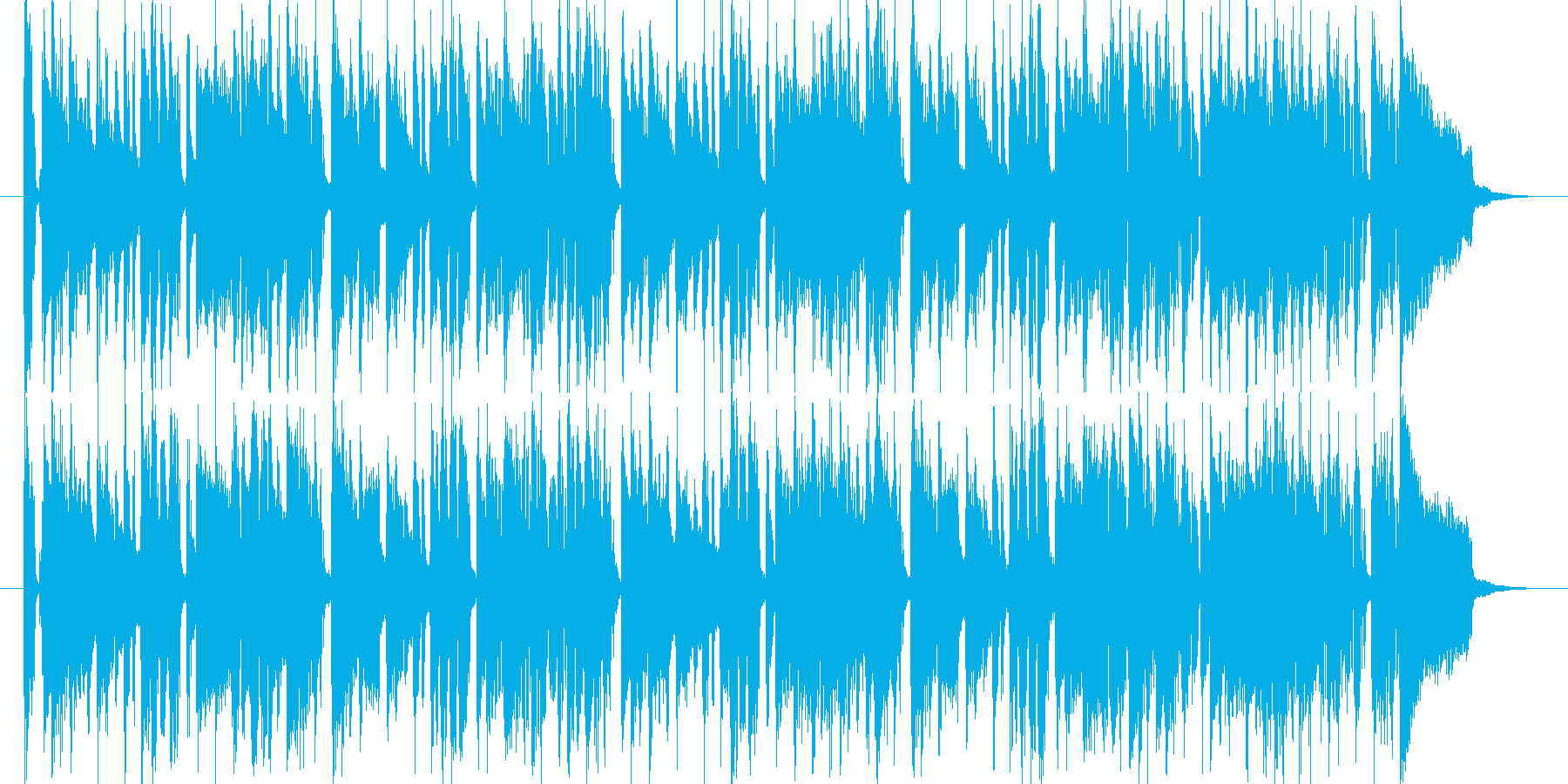 アコーディオンが可愛くて爽やかな曲の再生済みの波形