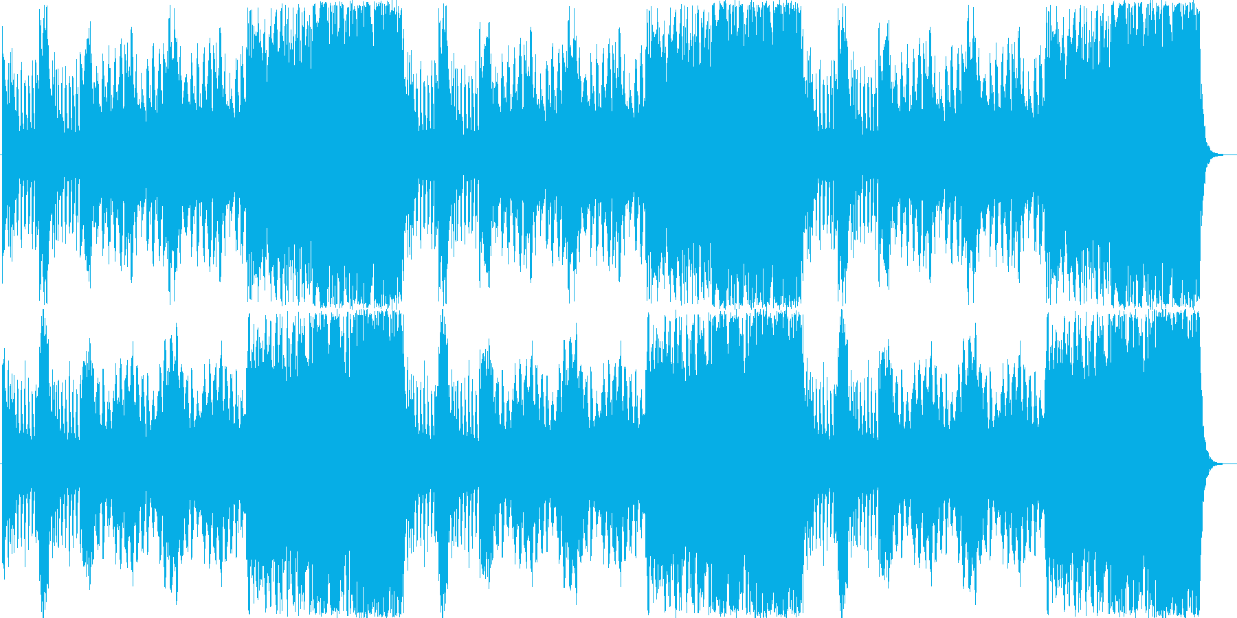 RPG トップ画面用BGM・30秒ループの再生済みの波形