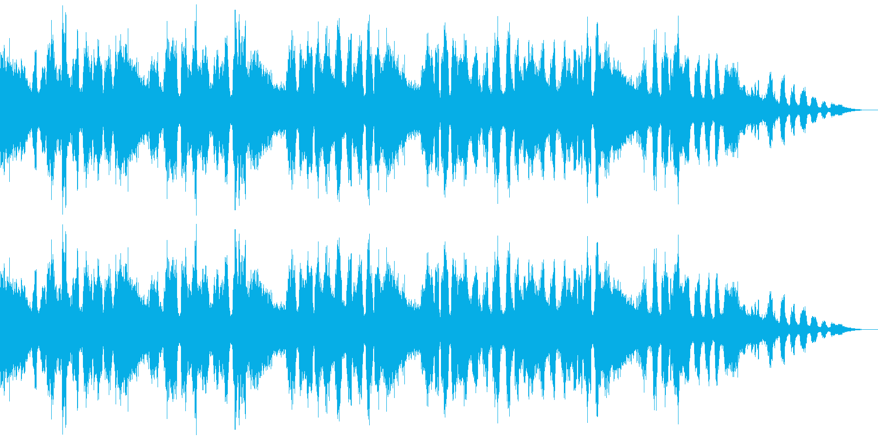 みんみん蟬の環境音です。の再生済みの波形