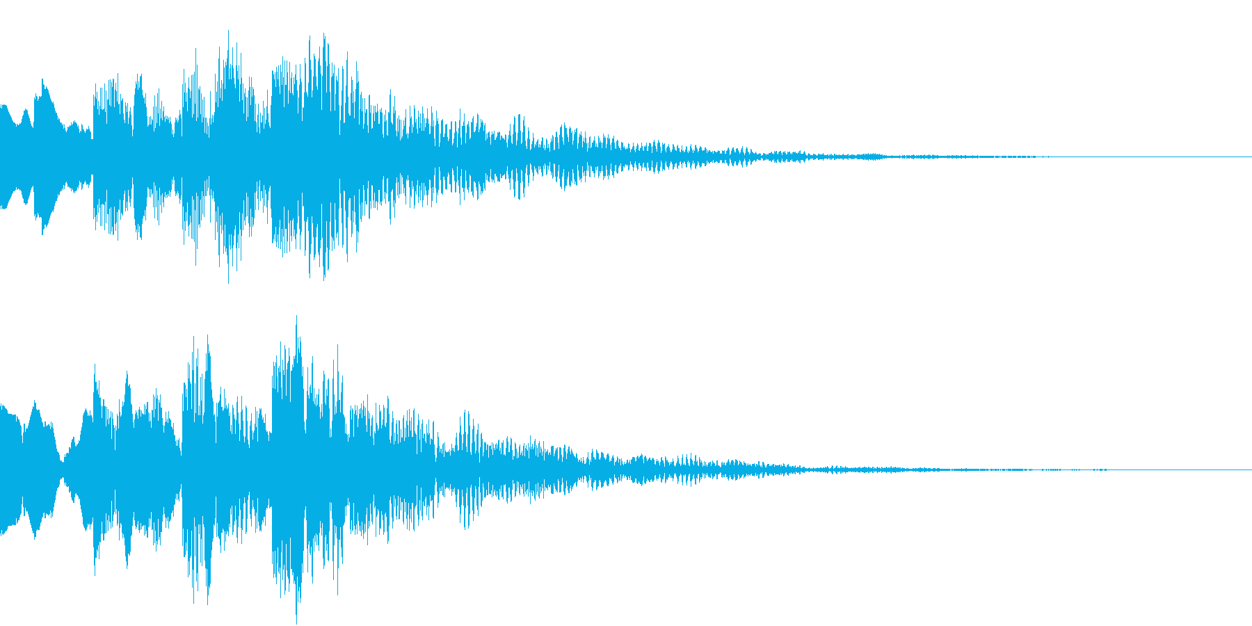 シンプルな決定音 ボタン音 正解音 16の再生済みの波形