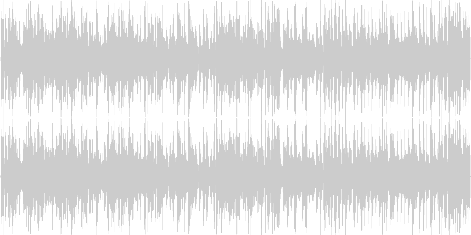 リズミックなイメージをした楽曲です。の未再生の波形