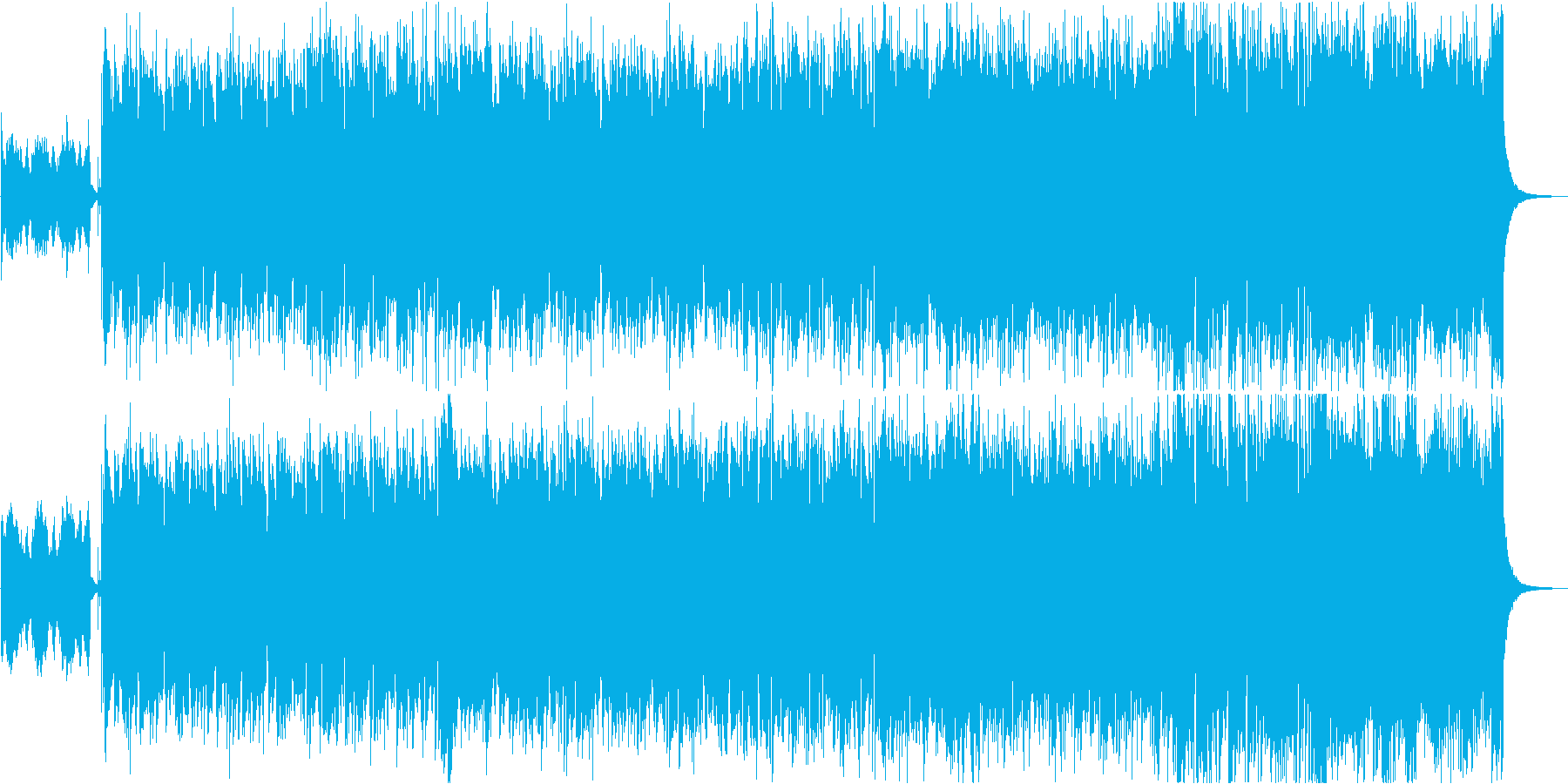 かっこいい・疾走感のあるケルト民族音楽の再生済みの波形