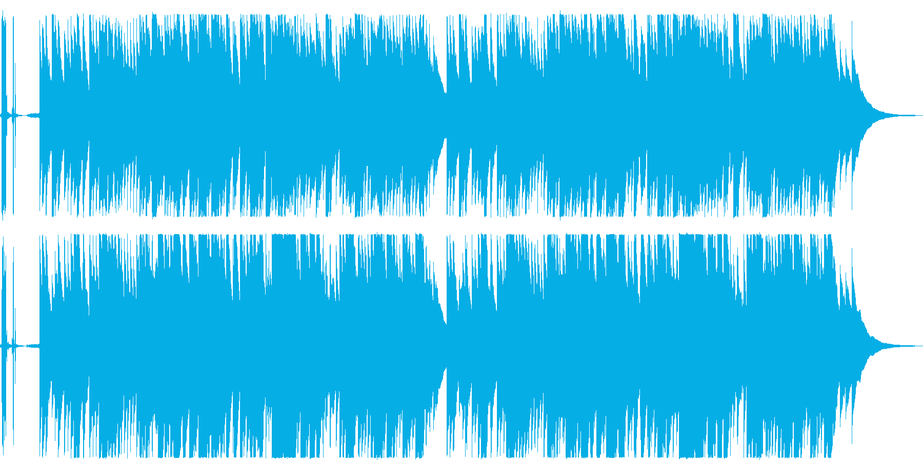 オルゴール やさしいメロディの楽曲の再生済みの波形