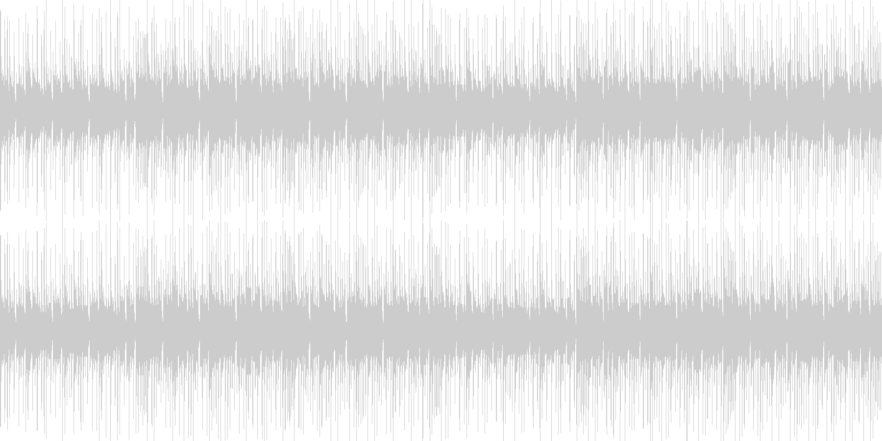 天気がよく散歩をしたくなるほのぼのした曲の未再生の波形