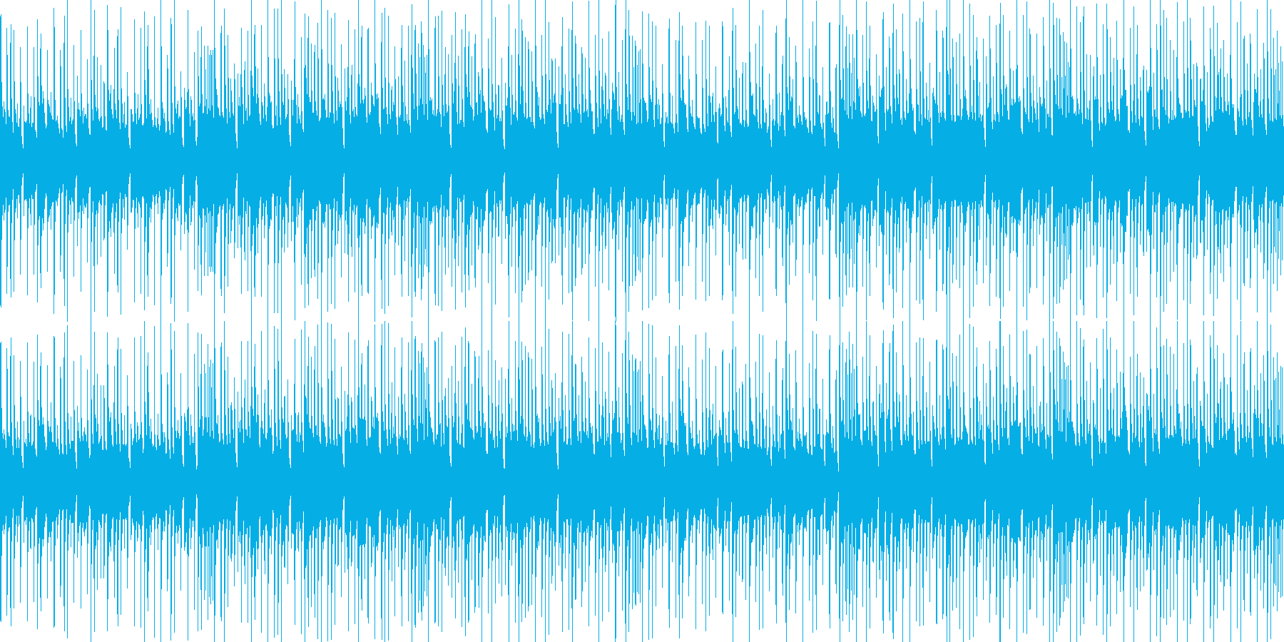 天気がよく散歩をしたくなるほのぼのした曲の再生済みの波形
