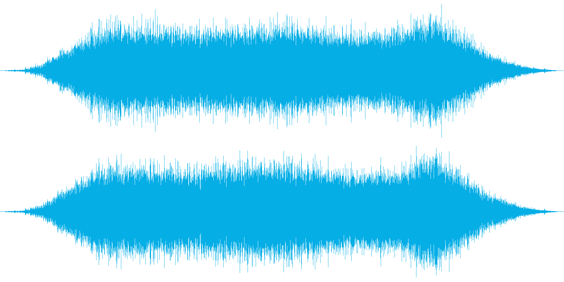 チェーンソーで木を切る1の再生済みの波形