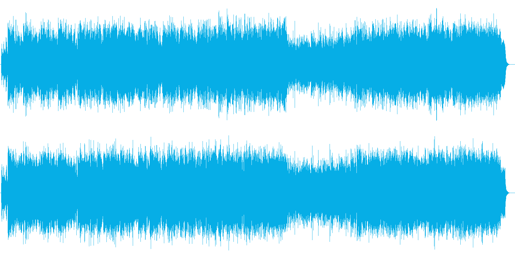 ゆったりと響く、幻想的なバラードの再生済みの波形