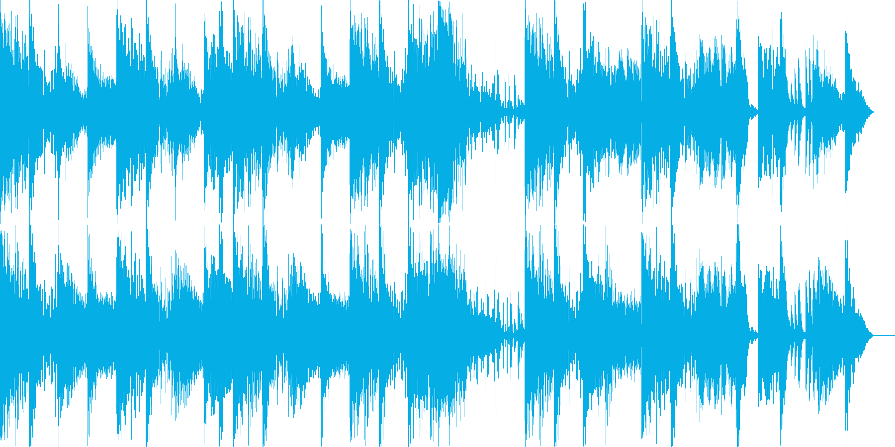 ジングル Angryの再生済みの波形