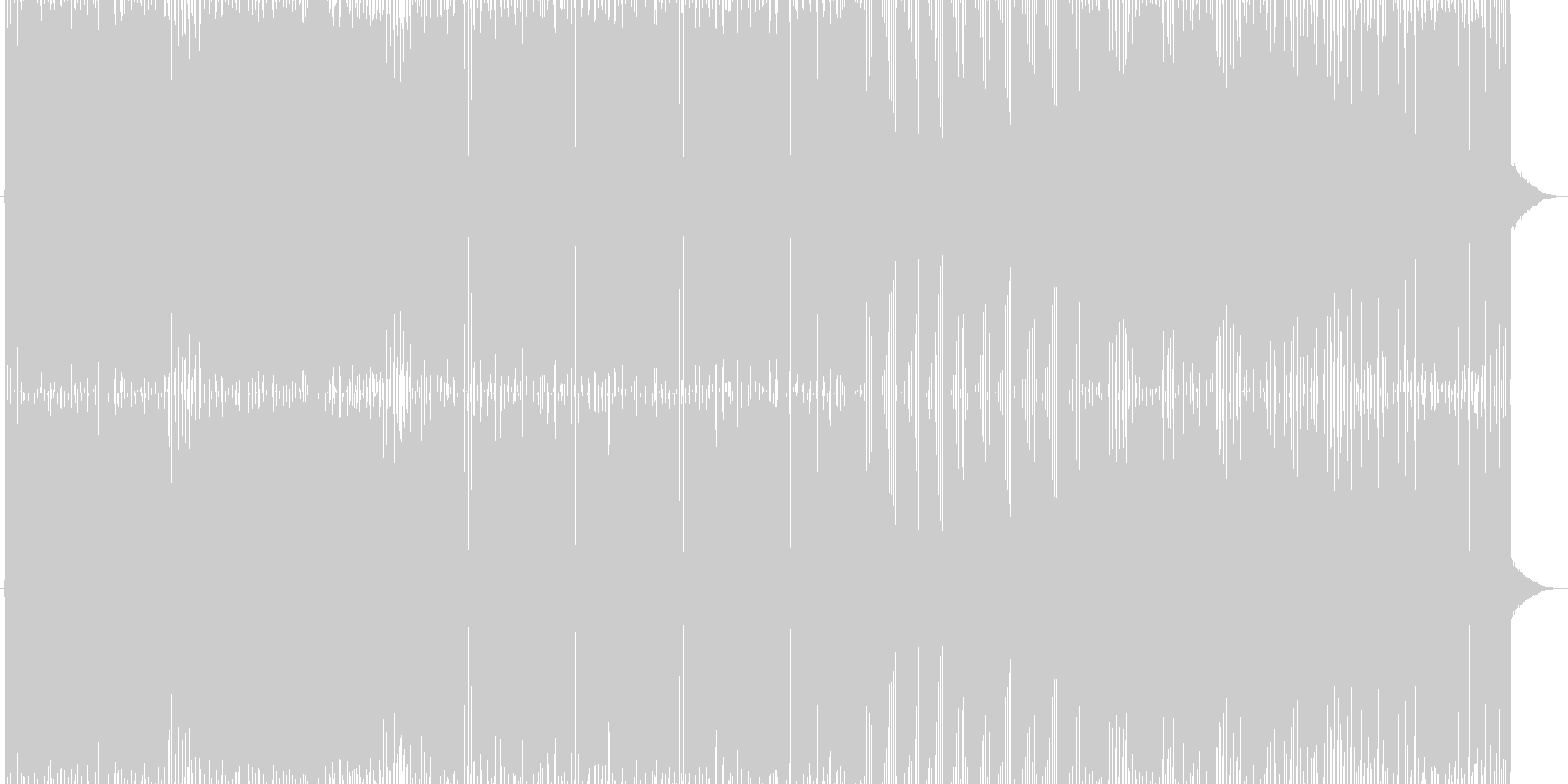 最先端技術をイメージしたダブステップの未再生の波形