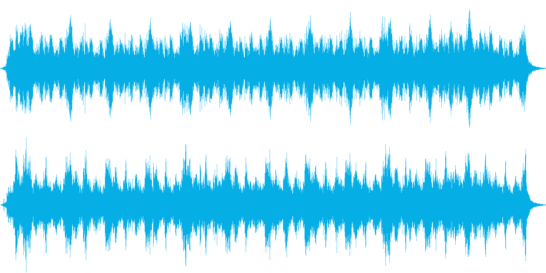 幻想的なハープ曲、ダークファンタジーの再生済みの波形