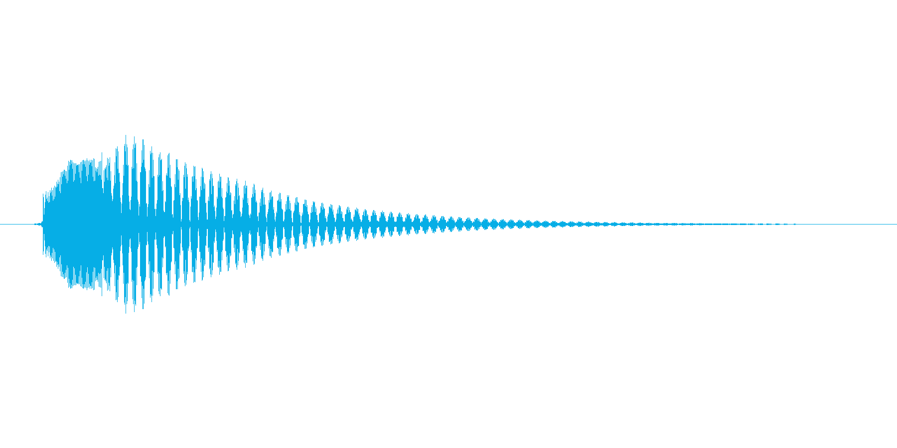 「テテンッ」スマホアプリのタッチ音想定。の再生済みの波形