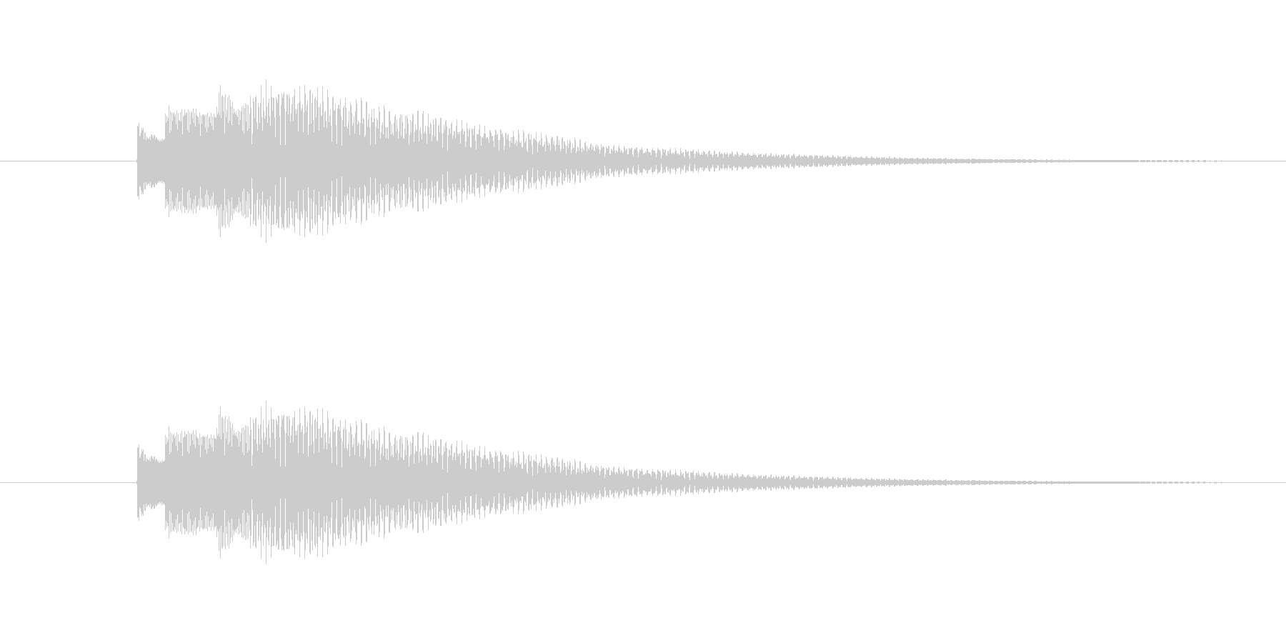 Kalimbellを使った効果音です。の未再生の波形