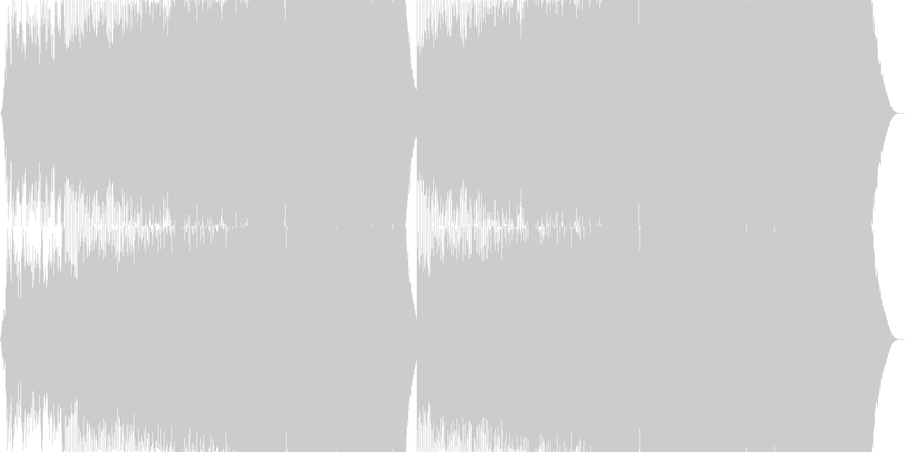 オープニングやエンデイングなどに使えますの未再生の波形