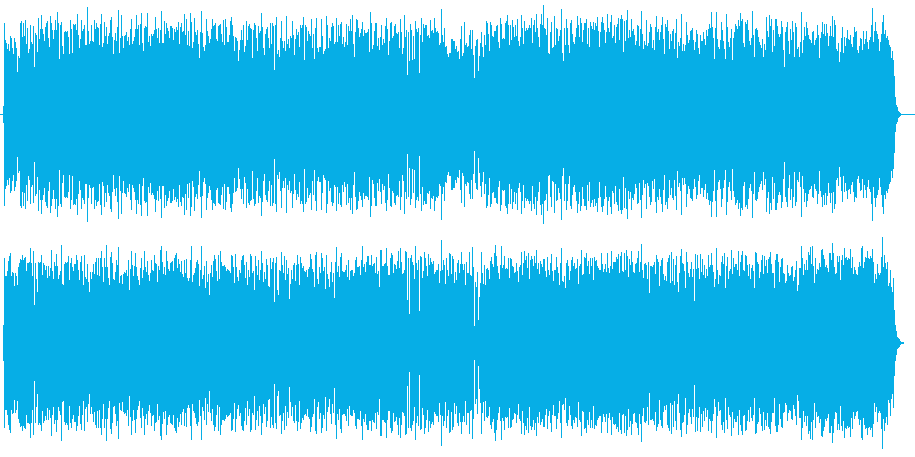やさしく心に響く美しいメロディのポップスの再生済みの波形