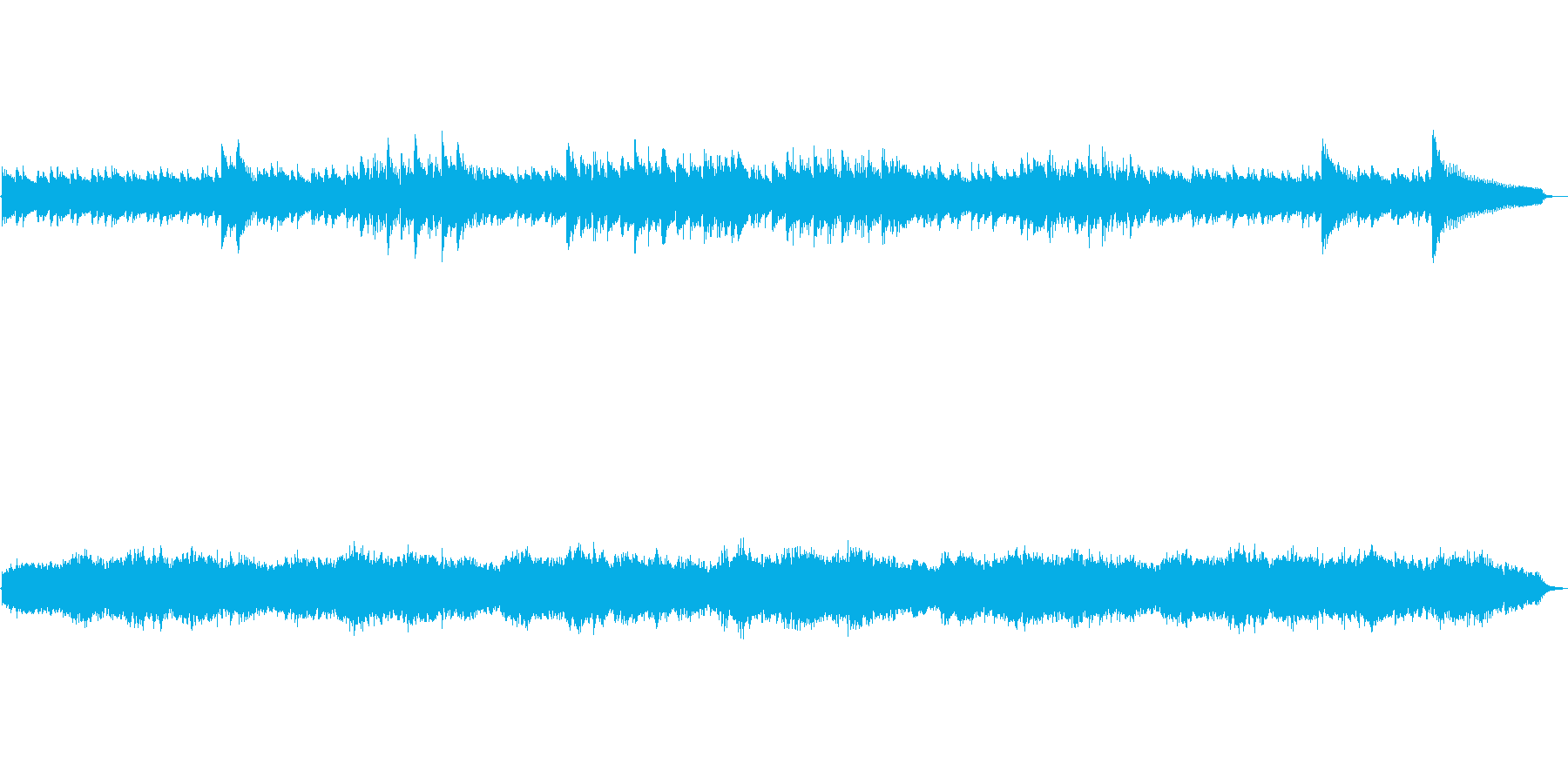 アランフィス協奏曲の冒頭をギターアレン…の再生済みの波形