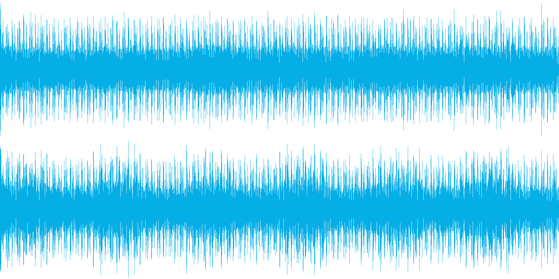 120bpm、ルートがBbなトランス調の再生済みの波形