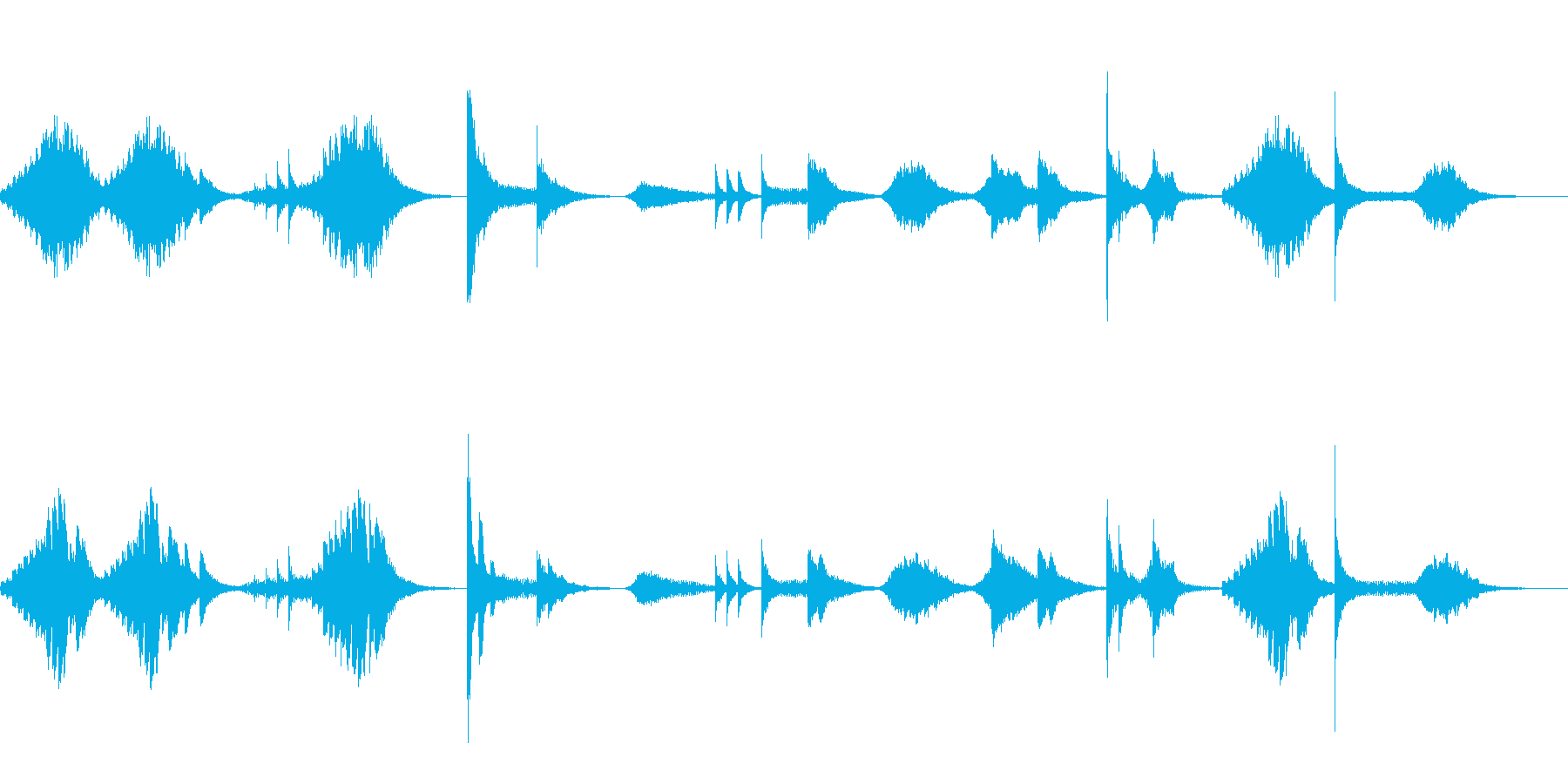肝試し的恐怖音ひゅ〜ドロドロの再生済みの波形