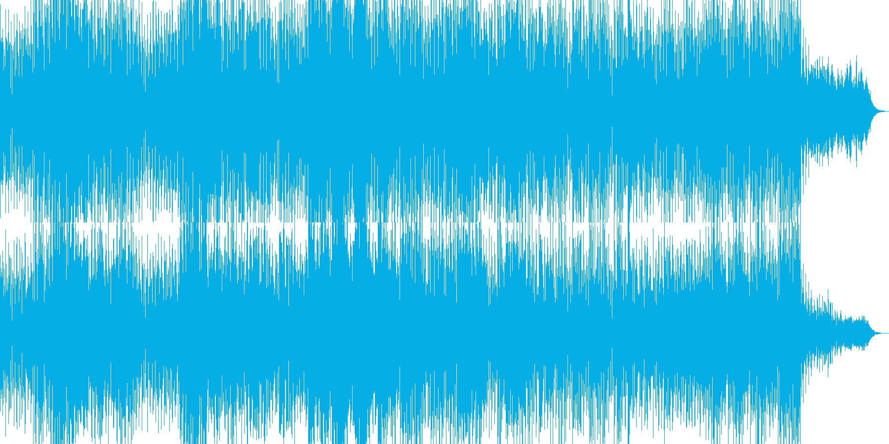 使用用途や曲のイメージを言語化できない用の再生済みの波形