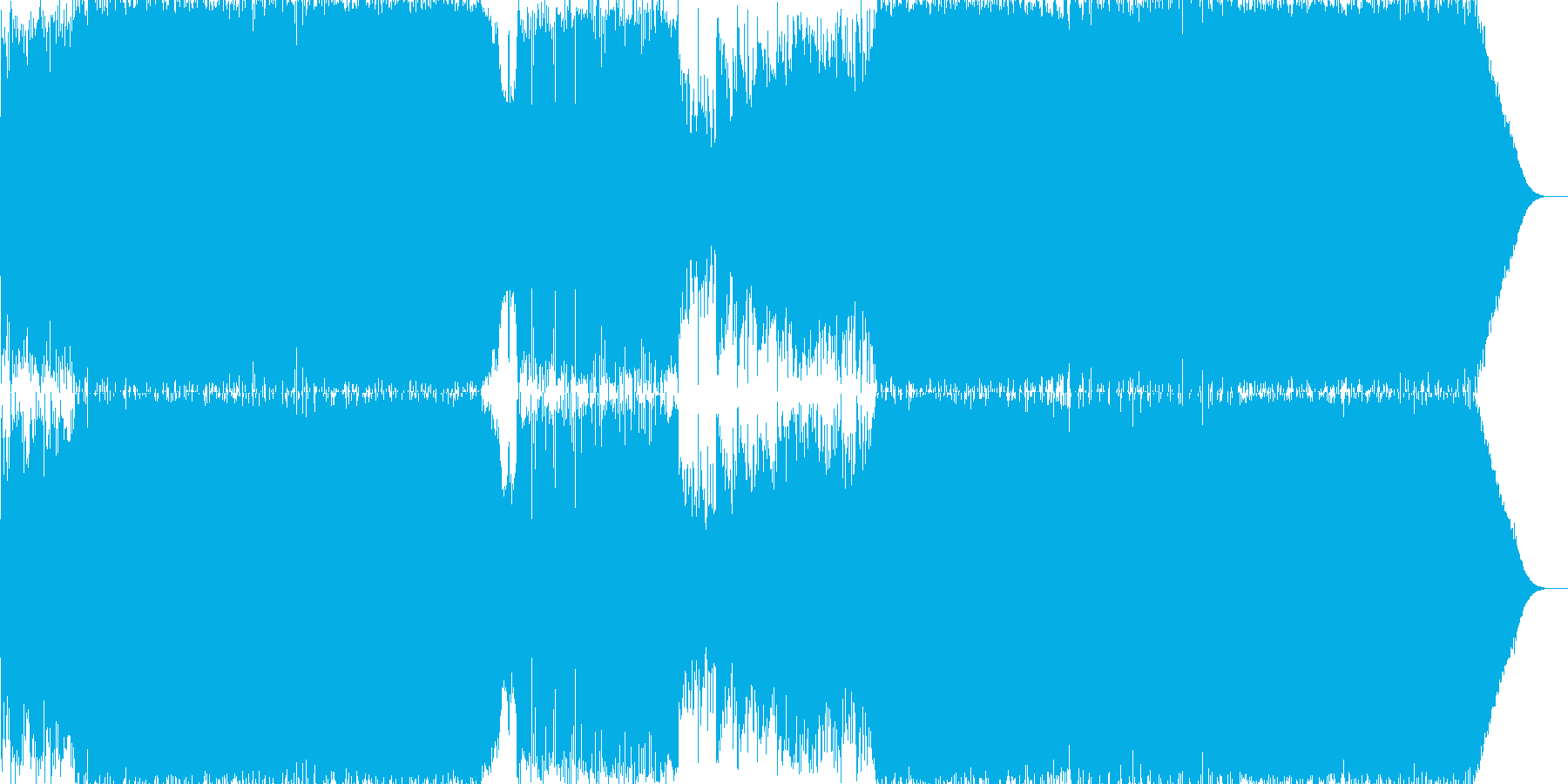 アレルギー反応をテーマに作曲しました。…の再生済みの波形