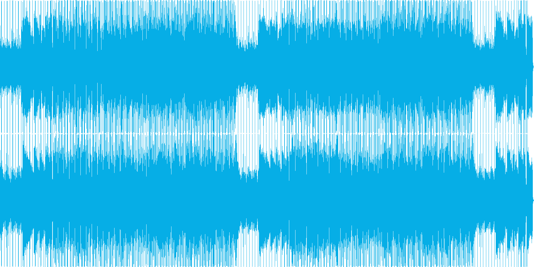 新緑の香りがするさわやかで落ち着く曲の再生済みの波形