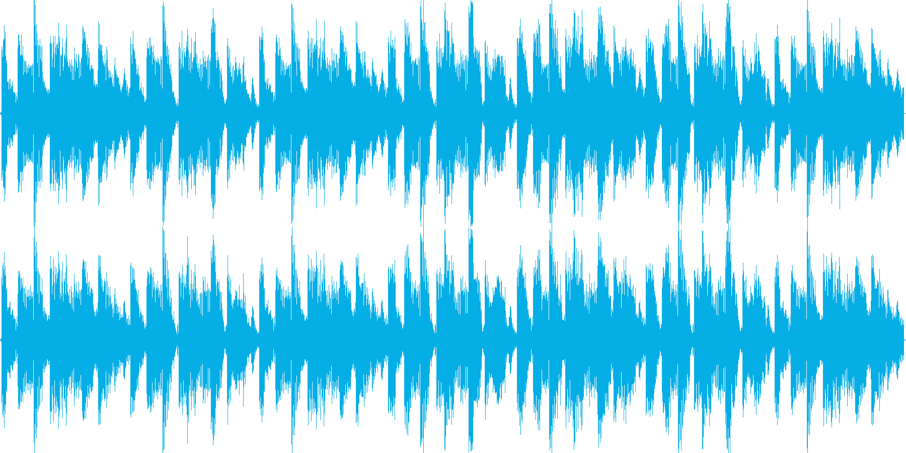 Breakメロディアスな新しい楽曲ですの再生済みの波形