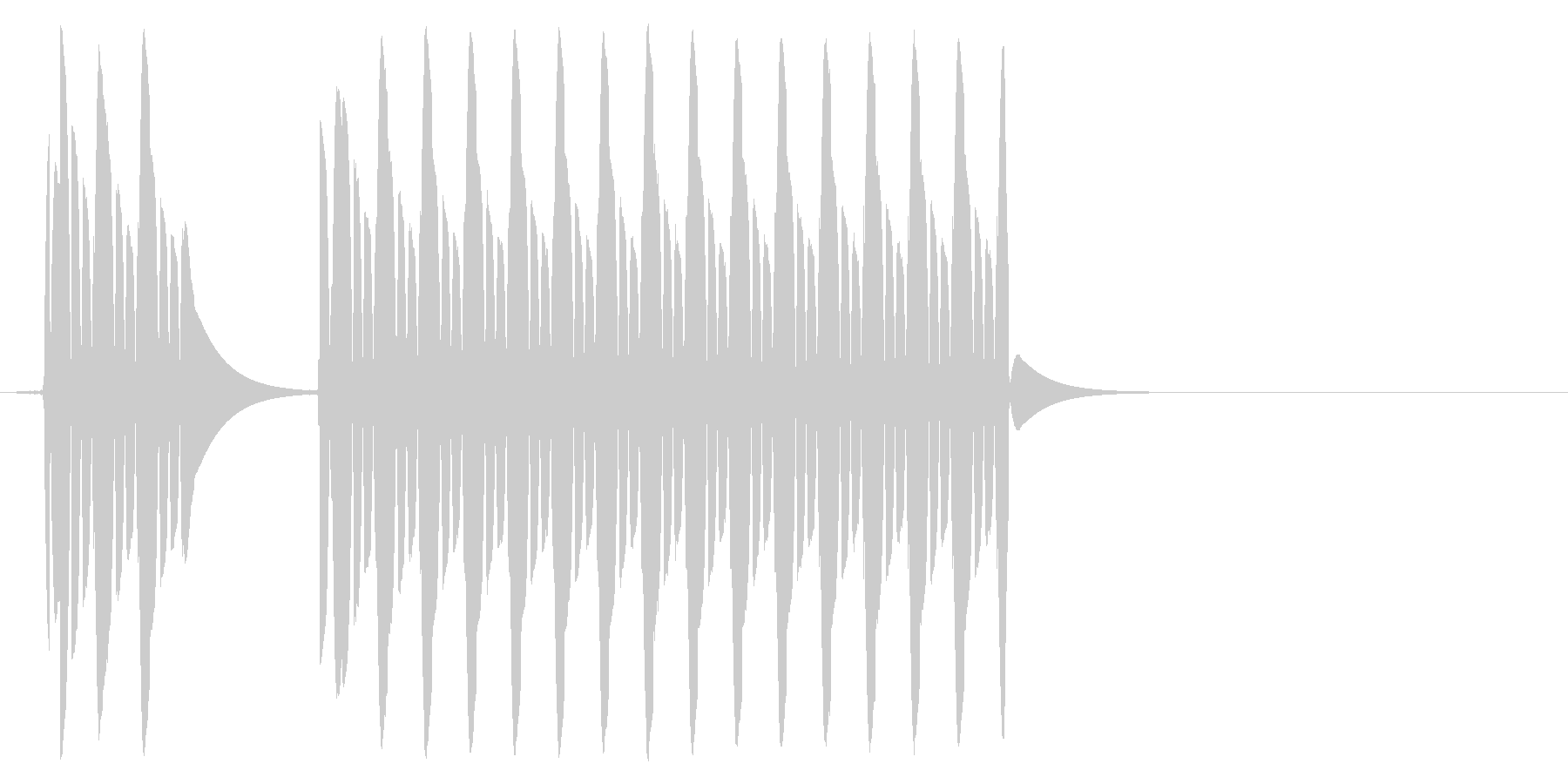 【効果音】クイズ系_はずれ01の未再生の波形