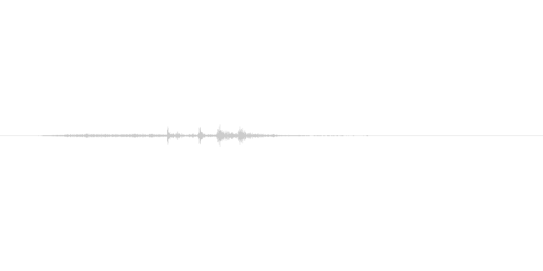本や紙のページめくり音です。の未再生の波形