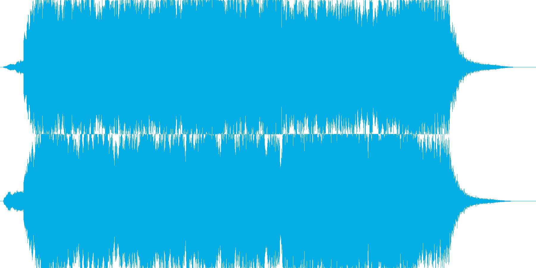 和風インスト1の再生済みの波形