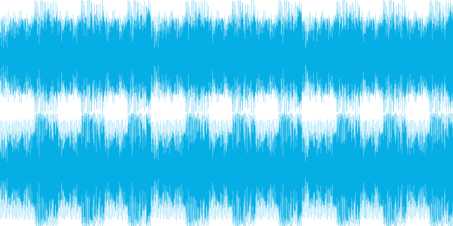 レッスンをしている感じの再生済みの波形