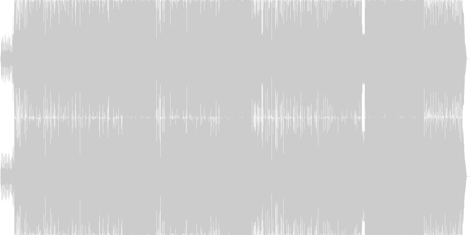 どこか切なさを感じるバラードラップ。の未再生の波形
