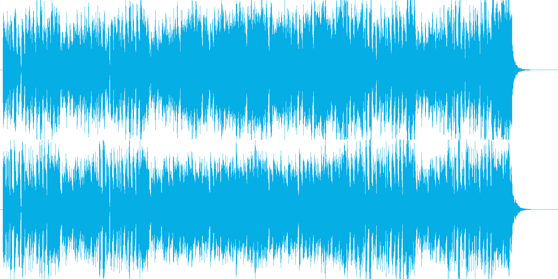1お菓子CMや小さい動物映像BGM B6の再生済みの波形