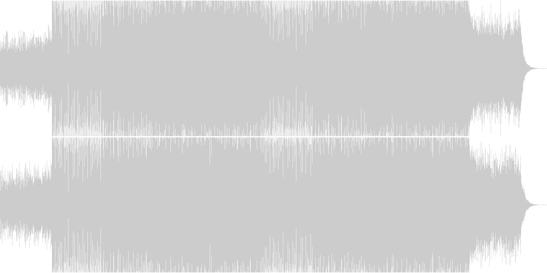 EDMクラブ系ダンスミュージック-54の未再生の波形