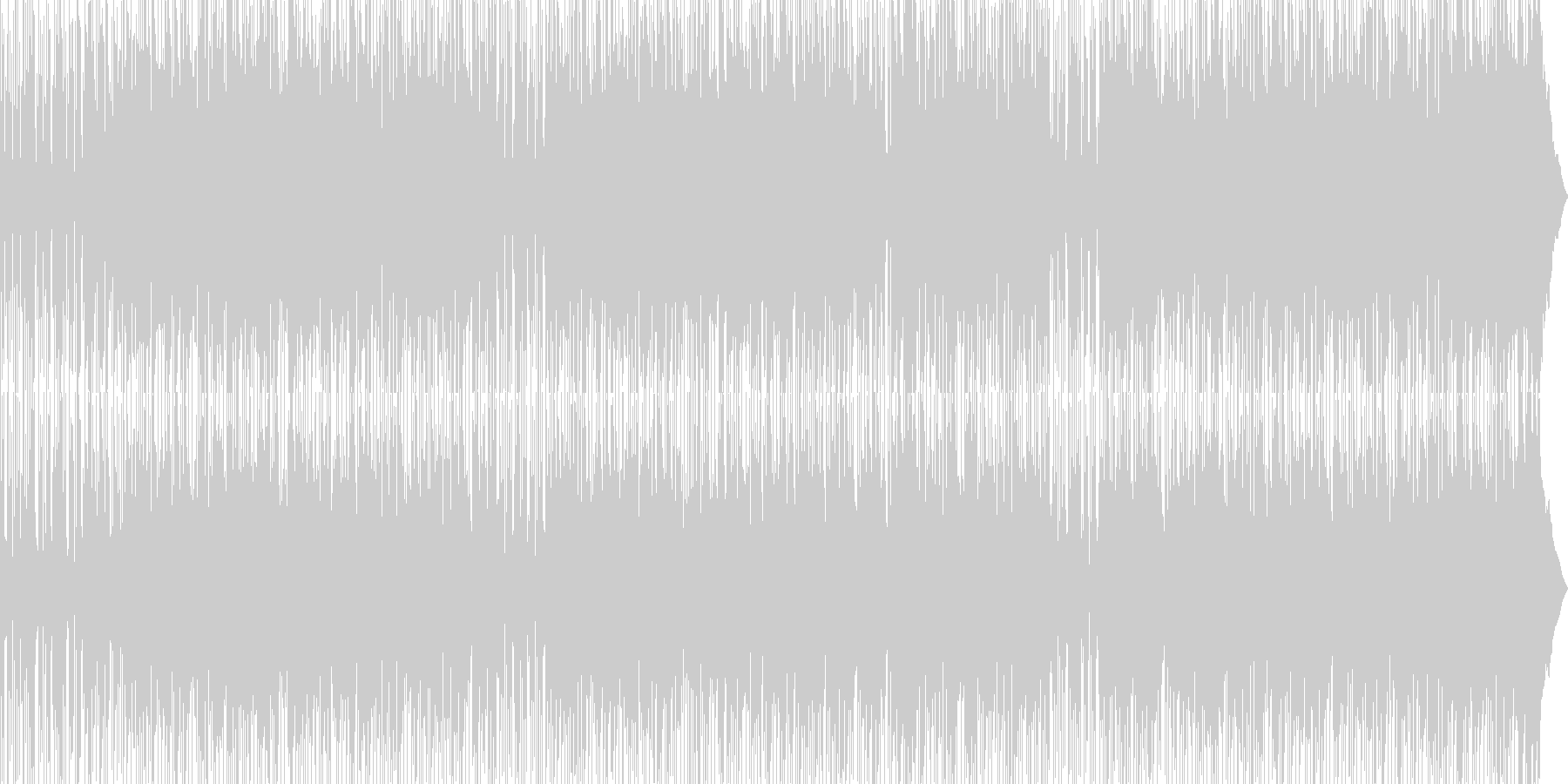恋の始まりの切なさの未再生の波形