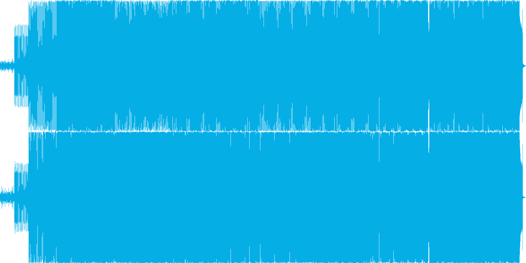 ハウスなイメージでダウンスに合う曲を作…の再生済みの波形