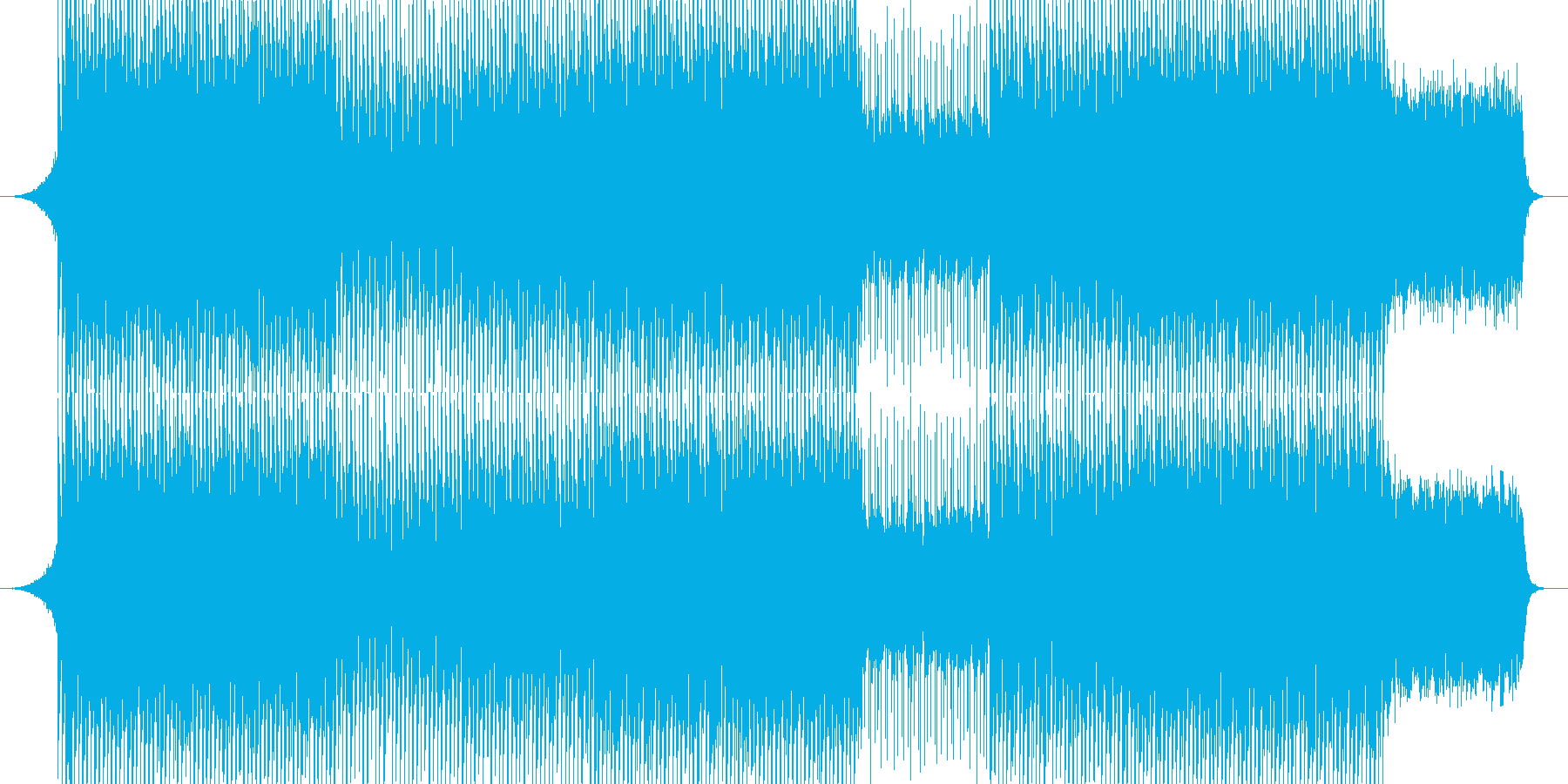 EDM明るいクラブ系キラキラシンセ-04の再生済みの波形