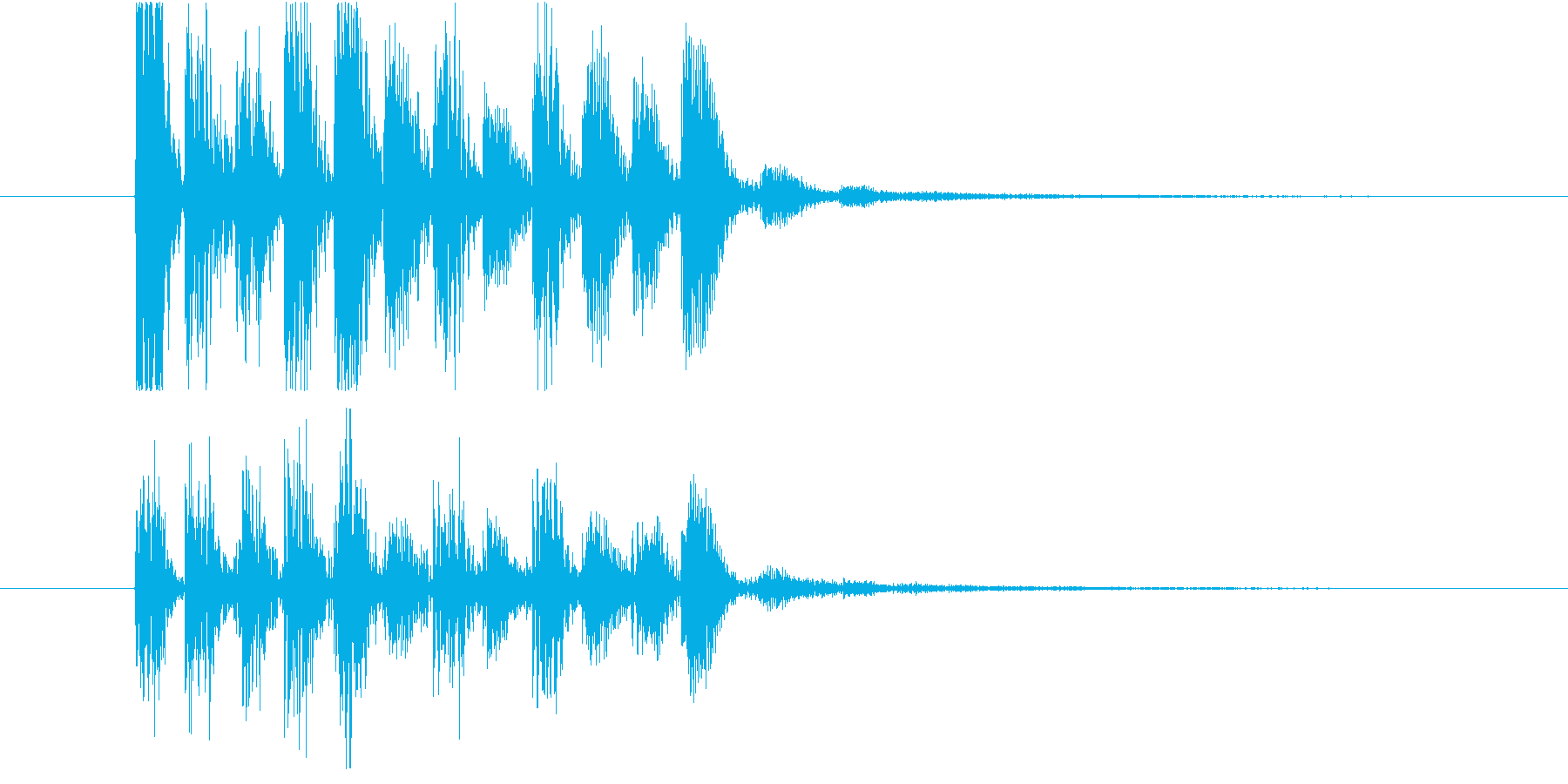 レベルアップなどに使える上昇音の再生済みの波形